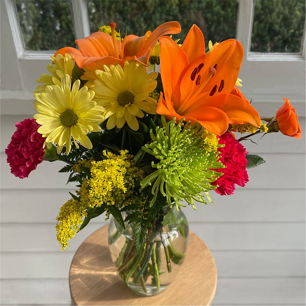 Bold & Bright – A Florist Original –  Heliconia Flowers Of Colombia, Cuddebackville NY