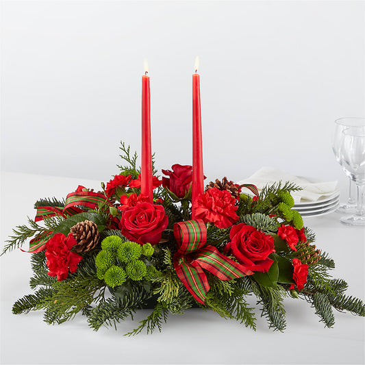 By the Candlelight Centerpiece –  Heliconia Flowers Of Colombia, Cuddebackville NY