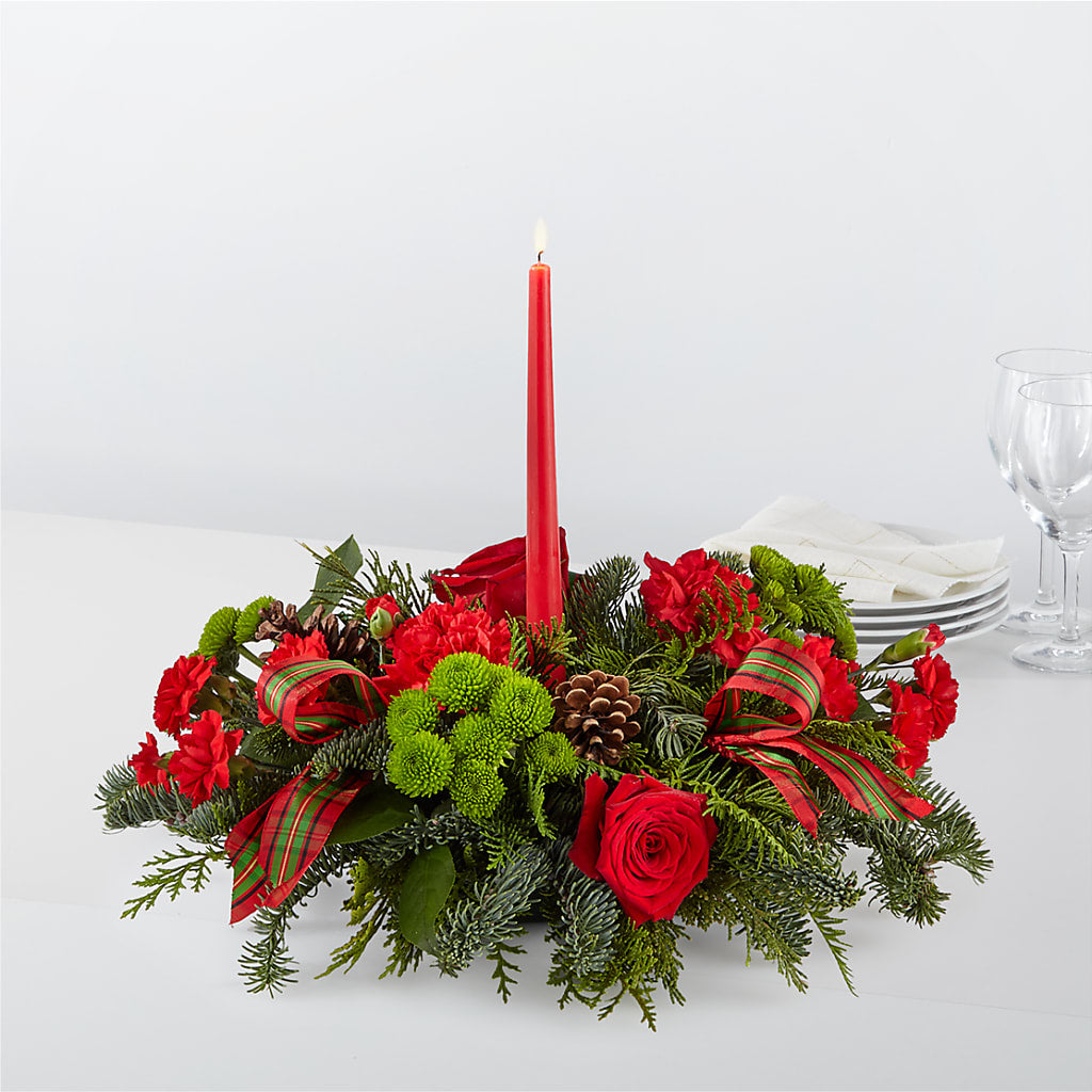 By the Candlelight Centerpiece –  Heliconia Flowers Of Colombia, Cuddebackville NY