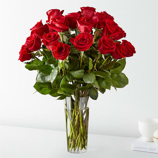 Long Stem Red Rose Bouquet –  Heliconia Flowers Of Colombia, Cuddebackville NY