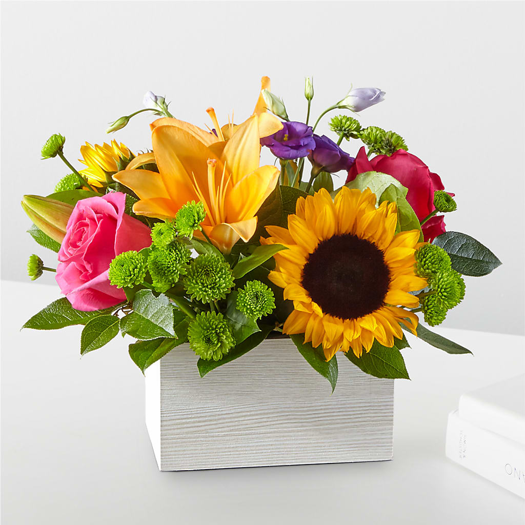 Best Day Box Bouquet –  Heliconia Flowers Of Colombia, Cuddebackville NY