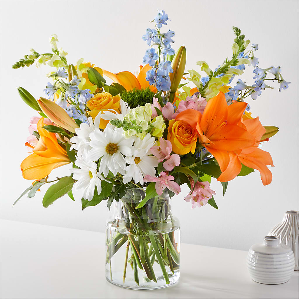 Sun Salutation Bouquet –  Heliconia Flowers Of Colombia, Cuddebackville NY