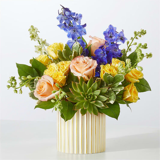 Cobalt Reverie Bouquet –  Heliconia Flowers Of Colombia, Cuddebackville NY