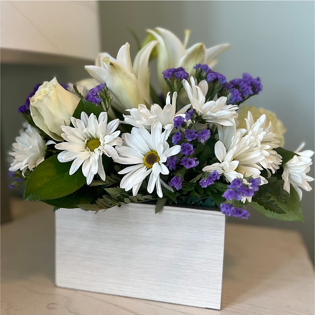 Beyond Blue Box Bouquet –  Heliconia Flowers Of Colombia, Cuddebackville NY