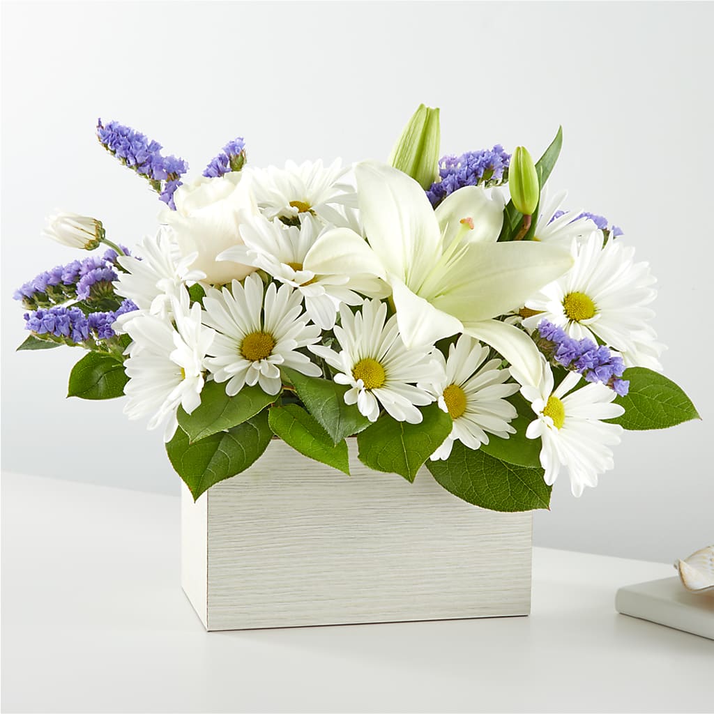 Beyond Blue Box Bouquet –  Heliconia Flowers Of Colombia, Cuddebackville NY