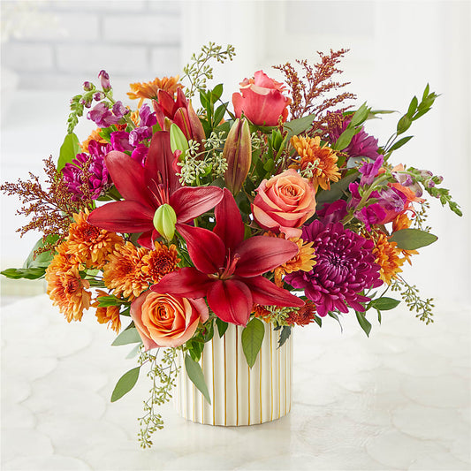 Burgundy Landscape Bouquet –  Heliconia Flowers Of Colombia, Cuddebackville NY