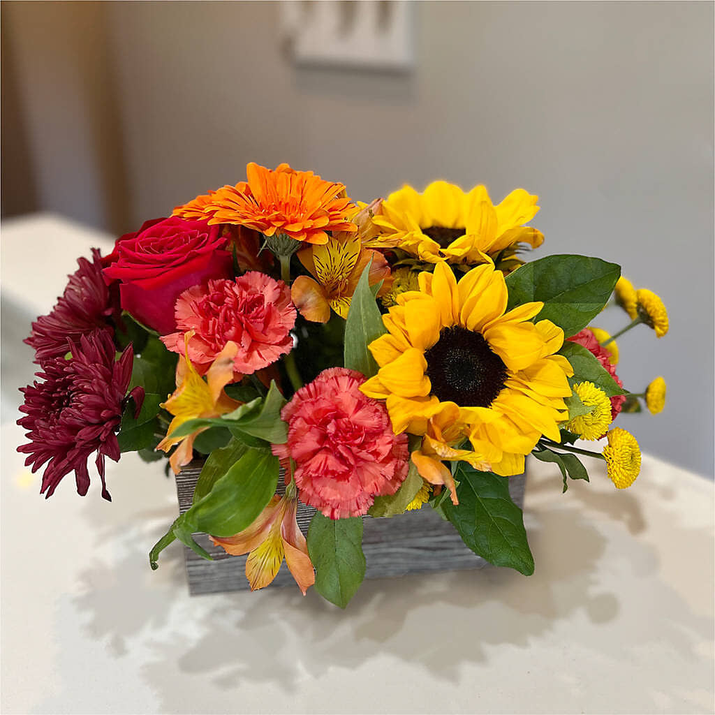 Autumn Orchard Bouquet –  Heliconia Flowers Of Colombia, Cuddebackville NY