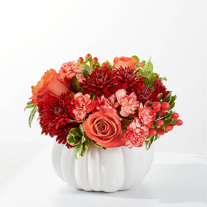 Autumn Air Pumpkin Bouquet –  Heliconia Flowers Of Colombia, Cuddebackville NY