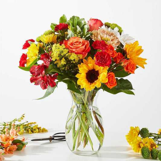 Fall Delight – A Florist Original –  Heliconia Flowers Of Colombia, Cuddebackville NY