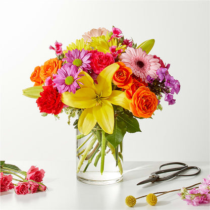 Cue the Confetti - A Florist Original –  Heliconia Flowers Of Colombia, Cuddebackville NY