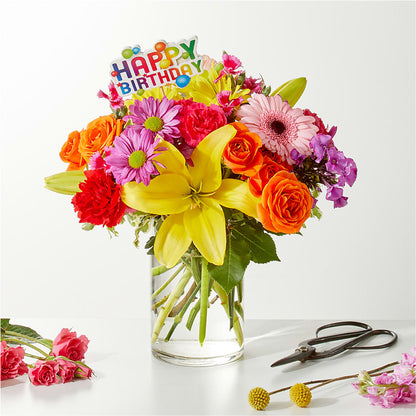 Cue the Confetti - A Florist Original –  Heliconia Flowers Of Colombia, Cuddebackville NY