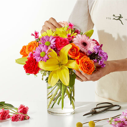 Cue the Confetti - A Florist Original –  Heliconia Flowers Of Colombia, Cuddebackville NY