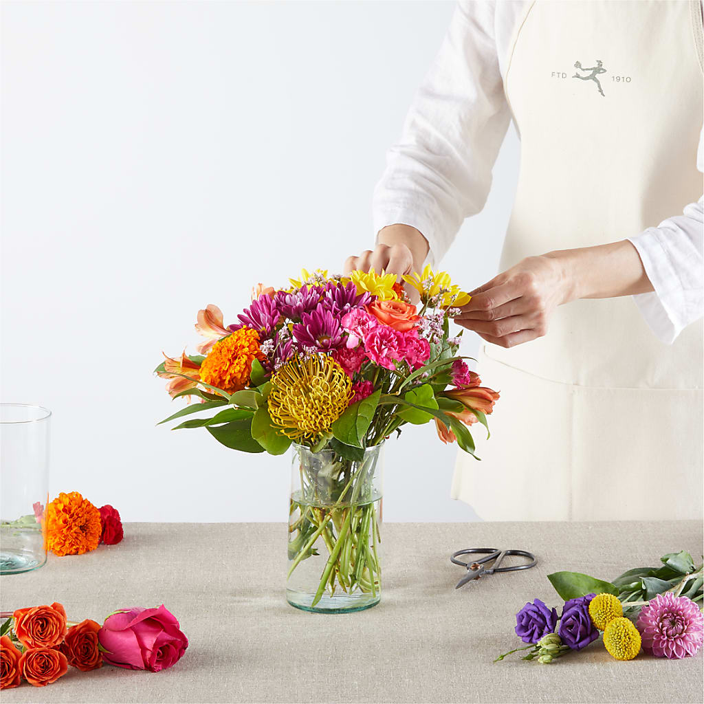 Feast of Color – A Florist Original –  Heliconia Flowers Of Colombia, Cuddebackville NY