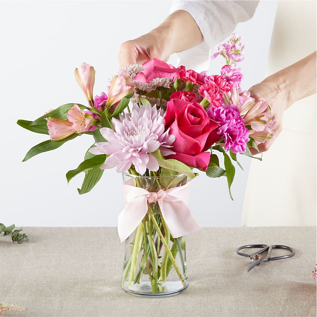 Pink Ribbon - A Florist Original –  Heliconia Flowers Of Colombia, Cuddebackville NY