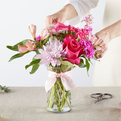 Pink Ribbon - A Florist Original –  Heliconia Flowers Of Colombia, Cuddebackville NY