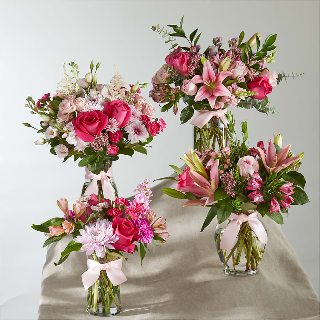 Pink Ribbon - A Florist Original –  Heliconia Flowers Of Colombia, Cuddebackville NY