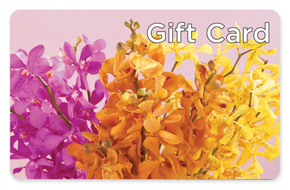Gift Card –  Heliconia Flowers Of Colombia, Cuddebackville NY