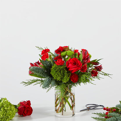 Merry Moment Bouquet – A Florist Original –  Heliconia Flowers Of Colombia, Cuddebackville NY