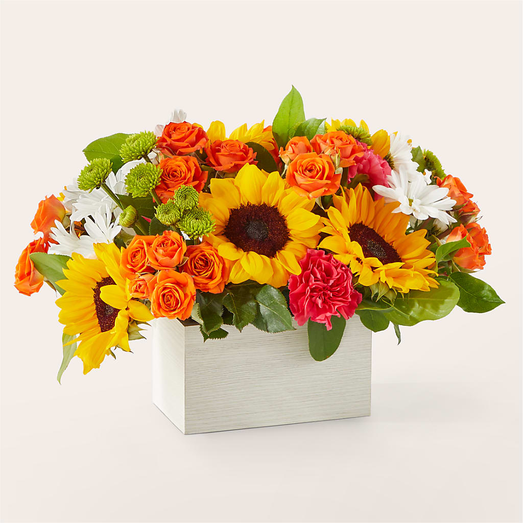 Sun-drenched Blooms Box Bouquet –  Heliconia Flowers Of Colombia, Cuddebackville NY