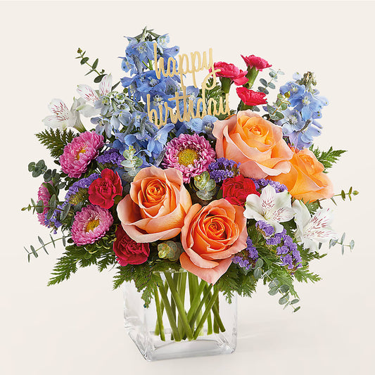 Birthday Bash Bouquet –  Heliconia Flowers Of Colombia, Cuddebackville NY