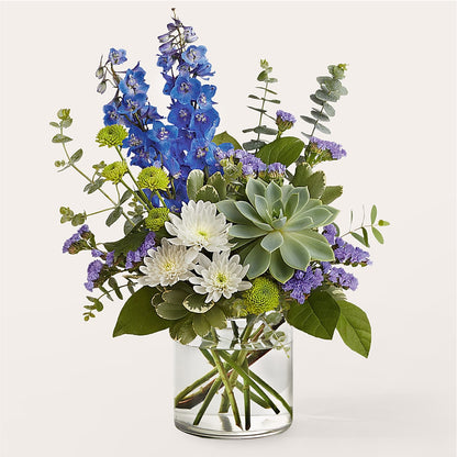 Cerulean Waves Bouquet –  Heliconia Flowers Of Colombia, Cuddebackville NY