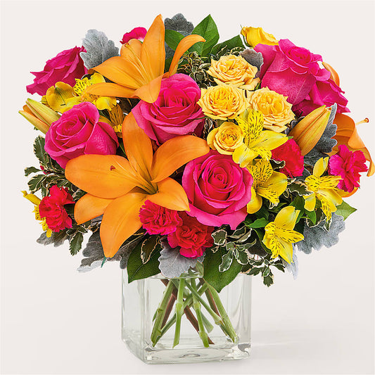 To the Tropics Bouquet –  Heliconia Flowers Of Colombia, Cuddebackville NY