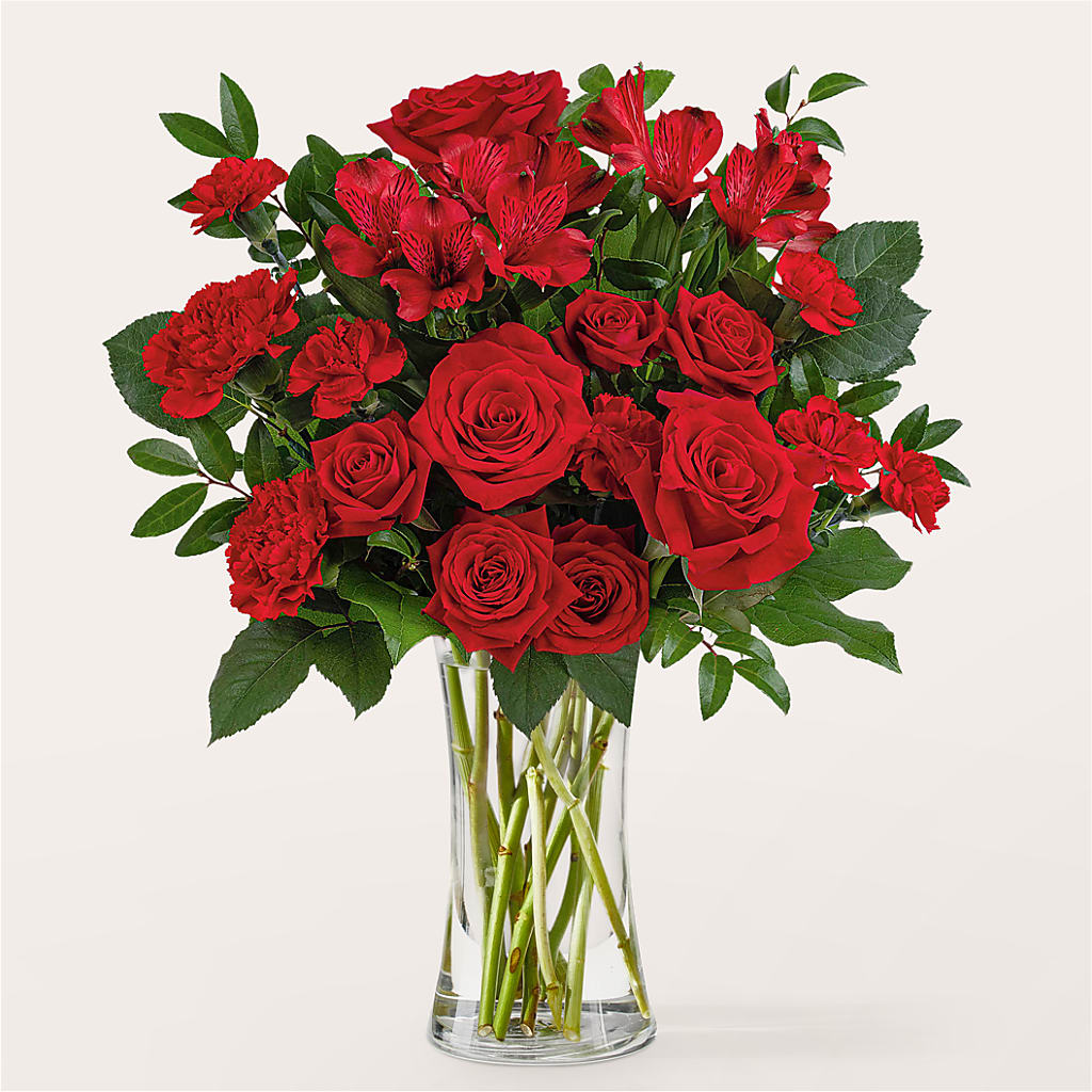 Brilliant Ruby Bouquet –  Heliconia Flowers Of Colombia, Cuddebackville NY
