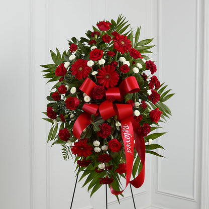 Treasured Memories Standing Spray –  Heliconia Flowers Of Colombia, Cuddebackville NY