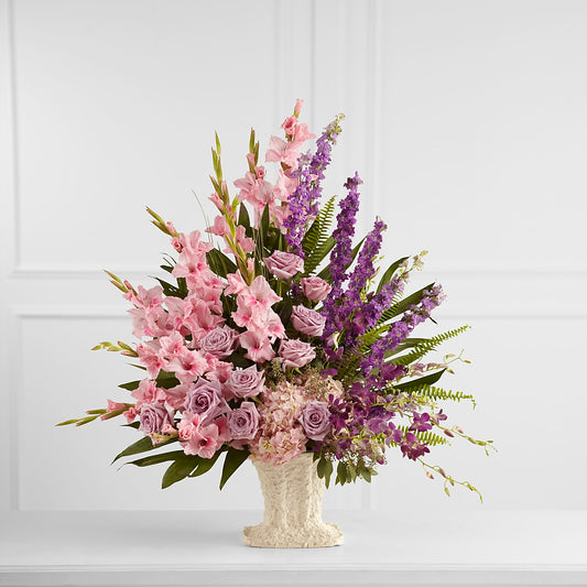Flowing Garden Arrangement –  Heliconia Flowers Of Colombia, Cuddebackville NY