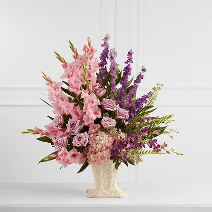 Flowing Garden Arrangement –  Heliconia Flowers Of Colombia, Cuddebackville NY
