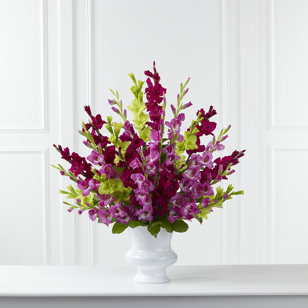 Solemn Offering Arrangement –  Heliconia Flowers Of Colombia, Cuddebackville NY