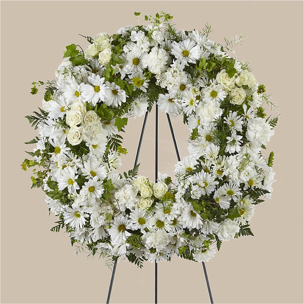 Faithful Wishes Wreath –  Heliconia Flowers Of Colombia, Cuddebackville NY