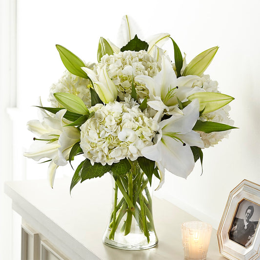 Compassionate Lily Bouquet –  Heliconia Flowers Of Colombia, Cuddebackville NY
