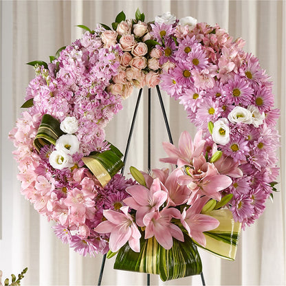 Gift of Warmth Wreath –  Heliconia Flowers Of Colombia, Cuddebackville NY