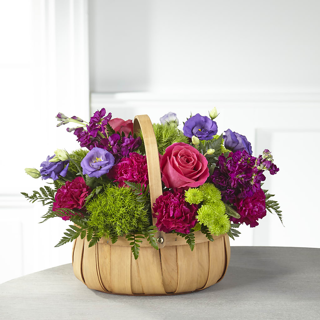 Serene Sanctuary Basket –  Heliconia Flowers Of Colombia, Cuddebackville NY