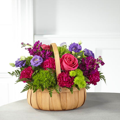 Serene Sanctuary Basket –  Heliconia Flowers Of Colombia, Cuddebackville NY