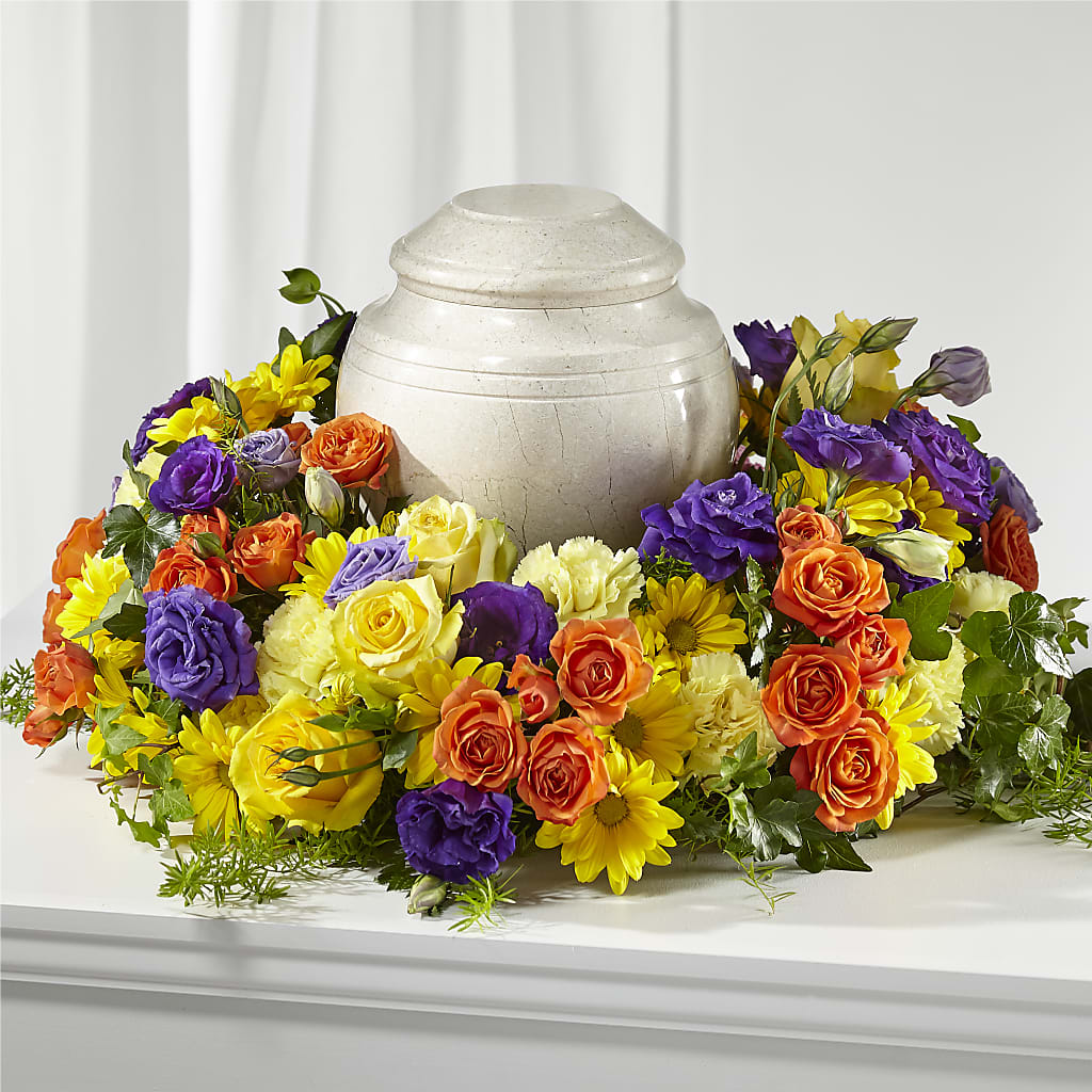 Blossoms of Remembrance Cremation Adornment –  Heliconia Flowers Of Colombia, Cuddebackville NY