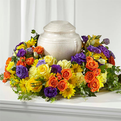 Blossoms of Remembrance Cremation Adornment –  Heliconia Flowers Of Colombia, Cuddebackville NY