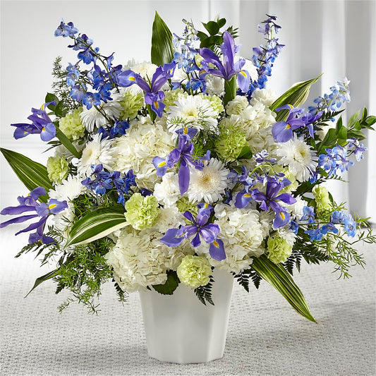 Soft Serenity Floor Basket –  Heliconia Flowers Of Colombia, Cuddebackville NY