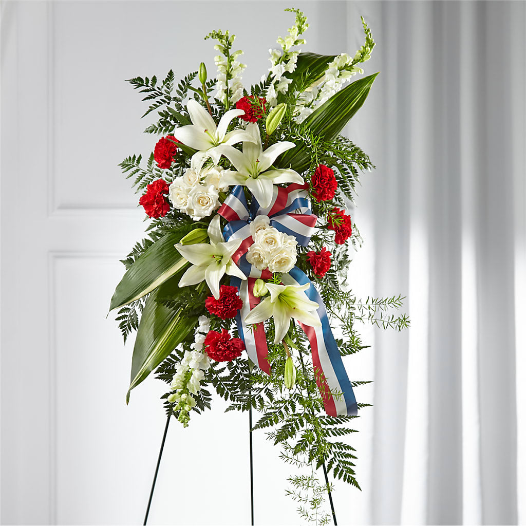Stars of Life Standing Spray –  Heliconia Flowers Of Colombia, Cuddebackville NY