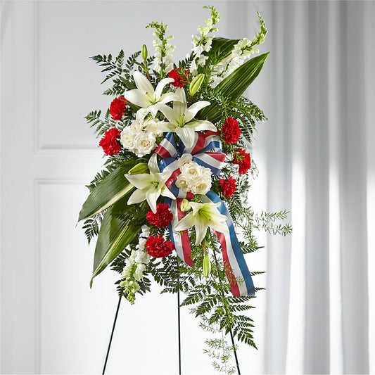 Stars of Life Standing Spray –  Heliconia Flowers Of Colombia, Cuddebackville NY
