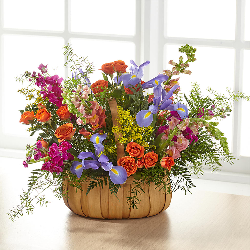 Garden of Life Basket –  Heliconia Flowers Of Colombia, Cuddebackville NY