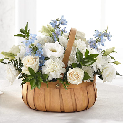 Sincerely Heartfelt Basket –  Heliconia Flowers Of Colombia, Cuddebackville NY