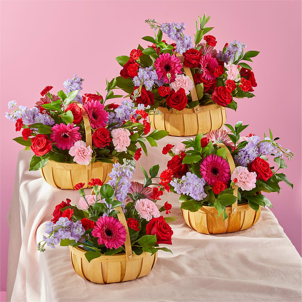 Pink Picnic Basket –  Heliconia Flowers Of Colombia, Cuddebackville NY