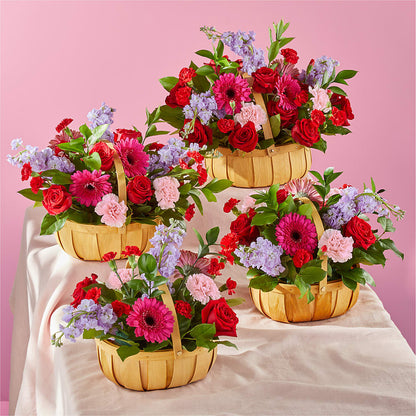 Pink Picnic Basket –  Heliconia Flowers Of Colombia, Cuddebackville NY