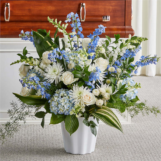 Everlasting Memories Floor Basket –  Heliconia Flowers Of Colombia, Cuddebackville NY