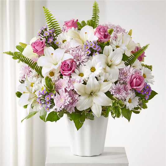 Warmest Thoughts Tabletop Basket –  Heliconia Flowers Of Colombia, Cuddebackville NY