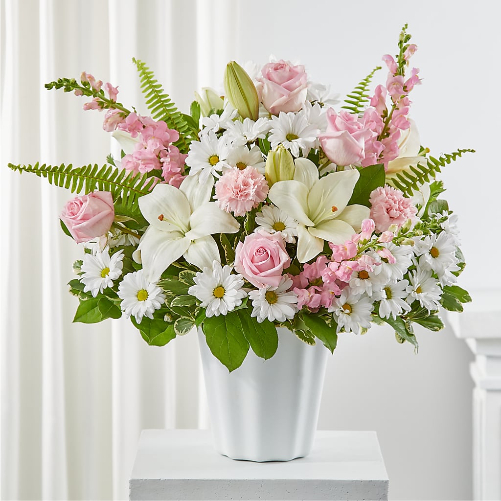 Soft Touch Tabletop Basket –  Heliconia Flowers Of Colombia, Cuddebackville NY