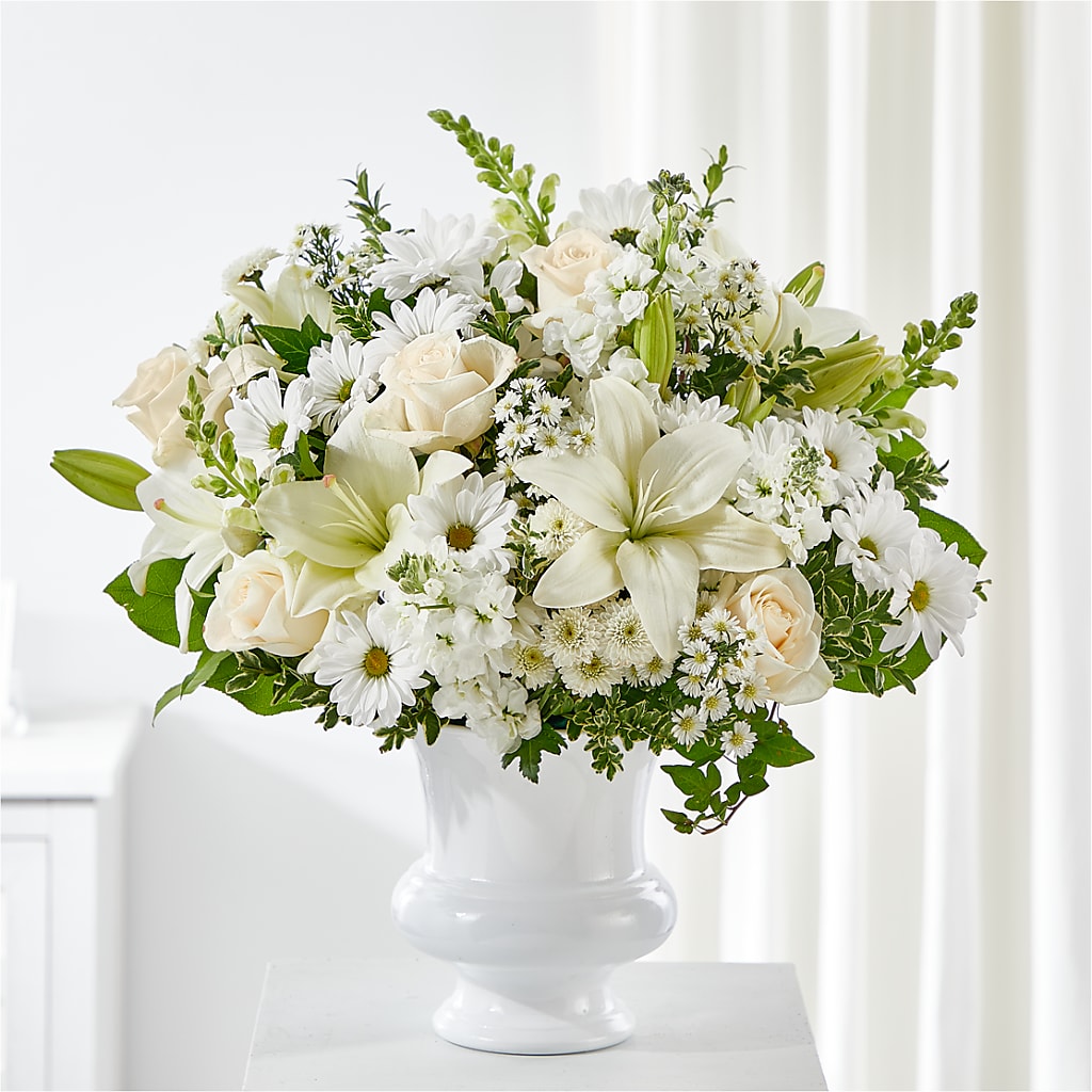 Uplifting Urn Arrangement –  Heliconia Flowers Of Colombia, Cuddebackville NY