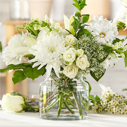 Classic Ivory – A Florist Original –  Heliconia Flowers Of Colombia, Cuddebackville NY